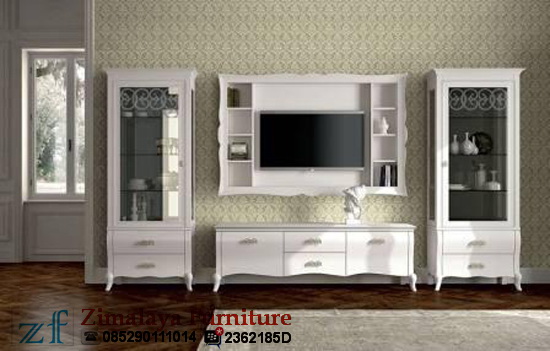 Set Buffet TV Putih