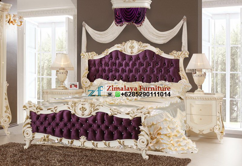 Set Tempat Tidur Model Ukir