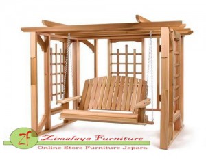 Kursi ayunan Jati Mewah