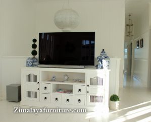 Buffet TV Putih