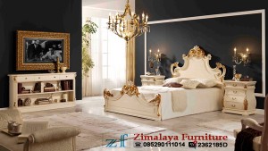 1 Set Tempat Tidur Ukir Mewah