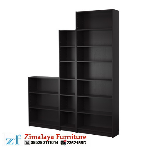  Rak  Buku  Warna Hitam  Zimalaya Furniture