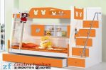 Tempat Tidur Anak Orange