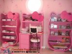 Set Meja Belajar Hello Kitty