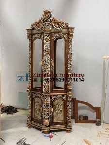 Lemari Hias Sudut Shima