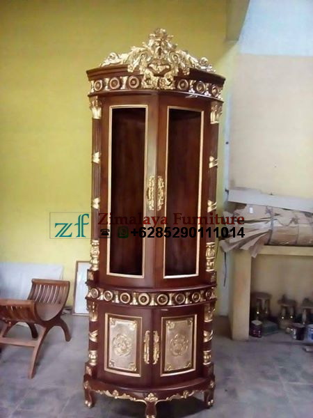  Lemari  Sudut  Cincin Jepara  Zimalaya Furniture