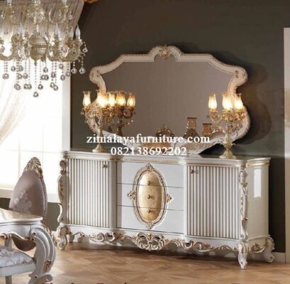 Drawer Kabinet Classic Ruang Makan