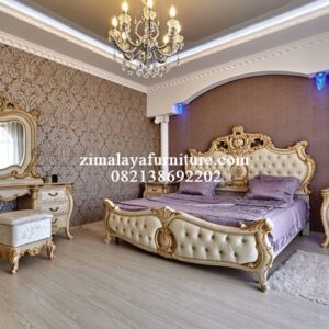 Set Tempat Tidur Ukir Klasik Mewah
